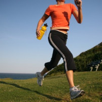 Afvallen door lopen