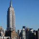 Zicht op het Empire State Building