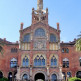 Hoofdingang van het Hospital de Sant Pau