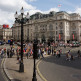 Zicht op Piccadilly Circus