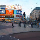 Reclameborden aan Piccadilly Circus