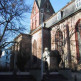 Zijaanzicht van de St. Marienkirche