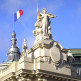 Beeld op het Grand Palais