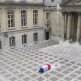 Zicht op de Sorbonne