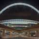 Zicht op Wembley Stadium