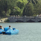 Waterfiets in Hyde Park