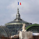 Franse vlag op het Grand Palais