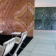 Interieur van het Paviljoen Mies van der Rohe
