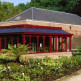 Zicht op de Nationale Plantentuin van België