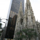 Zijaanzicht van Saint Patrick’s Cathedral