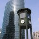Klok op de Potsdamer Platz