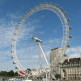 Totaalbeeld van the London Eye