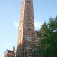 Onder aan de Westminster Cathedral