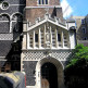 Deur van de St. Bartholomew-the-Great