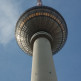 Aan de voet van de Fernsehturm