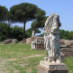 Beeld in Ostia Antica
