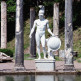 Beeld in de tuin van de Villa van Hadrianus