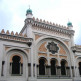 Gevel van de Spaanse synagoge