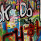 Grafitti op een muur