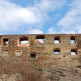 Muur in de Okorruïnes