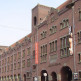 Zijaanzicht op de Beurs van Berlage