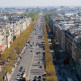 Verkeer op de Champs-Elysées