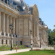 Zijaanzicht van het Petit Palais