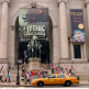Taxi voor het American Museum of Natural History