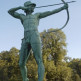 Standbeeld bij het Schloss Sanssouci