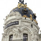 Koepel op het Edificio Metrópolis