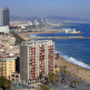 Luchtbeeld van Barceloneta