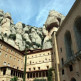 Beeld van de berg Montserrat