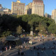 Schaduwen op Union Square