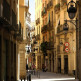 Straatbeeld in de Barri Gòtic