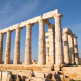 Ruïne op Kaap Sounion