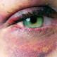Blauw oog