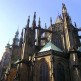 Close up van de St. Vitus-kathedraal